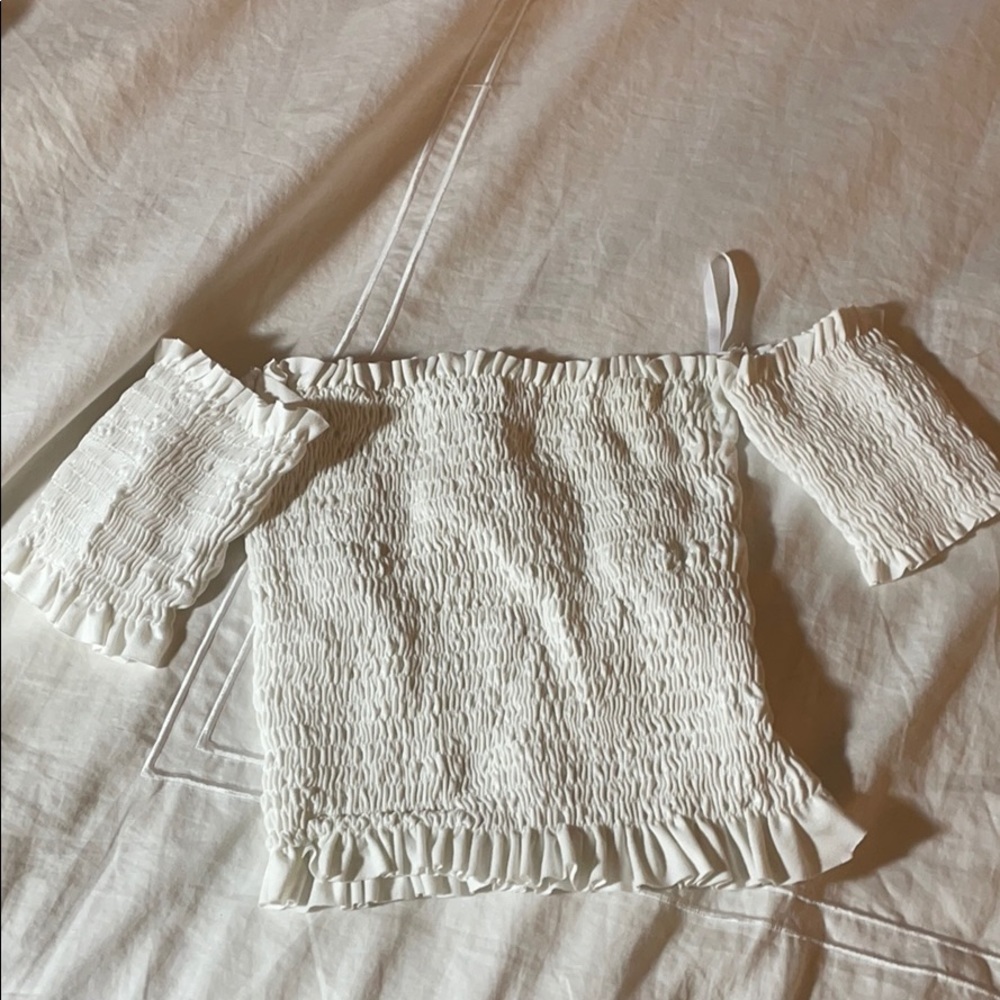Ribbed crop top